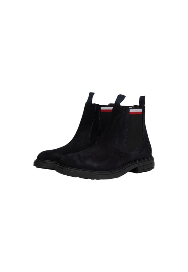 Tommy Hilfiger Men’s Suede Chelsea Boots