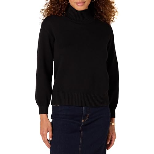 Women's Cotton Funnel-Neck Sweater (Available in Plus Size)