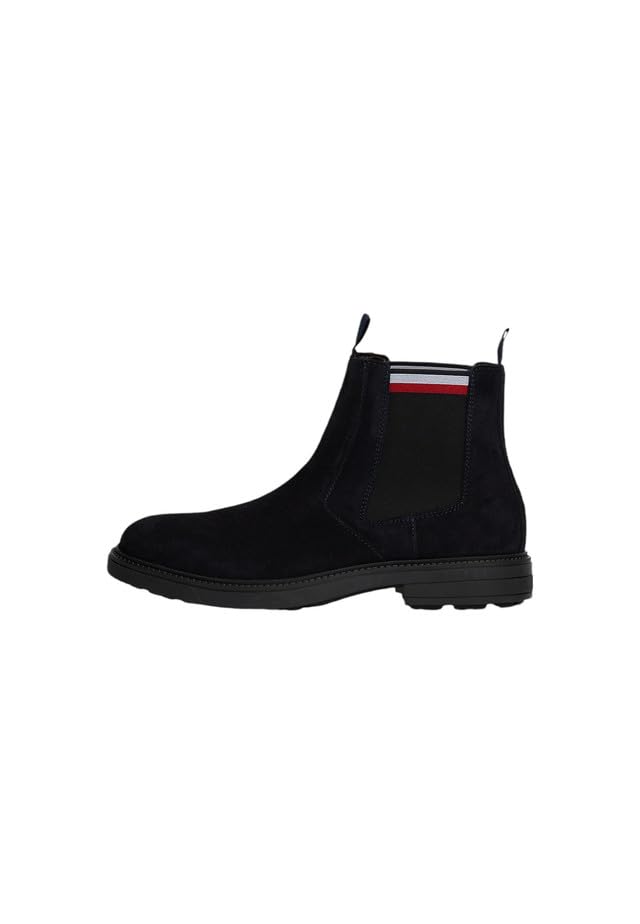 Tommy Hilfiger Men’s Suede Chelsea Boots