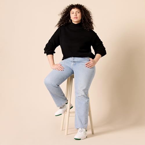 Women's Cotton Funnel-Neck Sweater (Available in Plus Size)