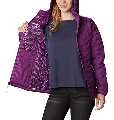 Columbia Women's Powder Lite Hooded Jacket Hooded Puffer Jacket (pack of 1)