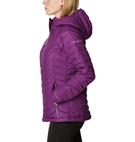 Columbia Women's Powder Lite Hooded Jacket Hooded Puffer Jacket (pack of 1)