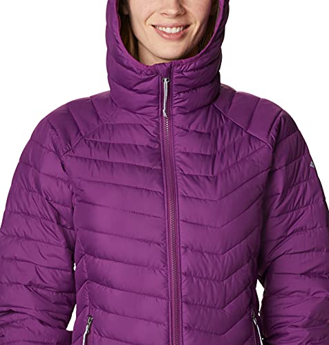 Columbia Women's Powder Lite Hooded Jacket Hooded Puffer Jacket (pack of 1)