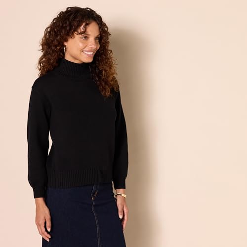 Women's Cotton Funnel-Neck Sweater (Available in Plus Size)