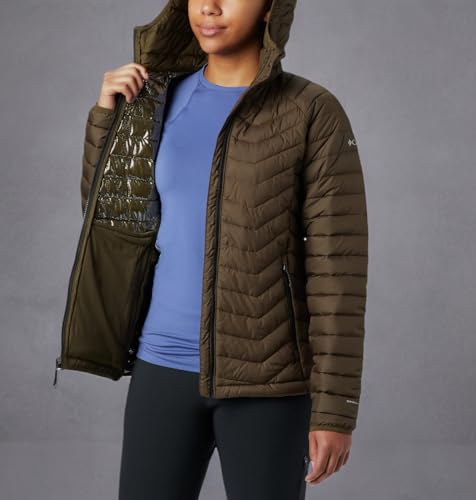 Columbia Women's Powder Lite Hooded Jacket Hooded Puffer Jacket (pack of 1)