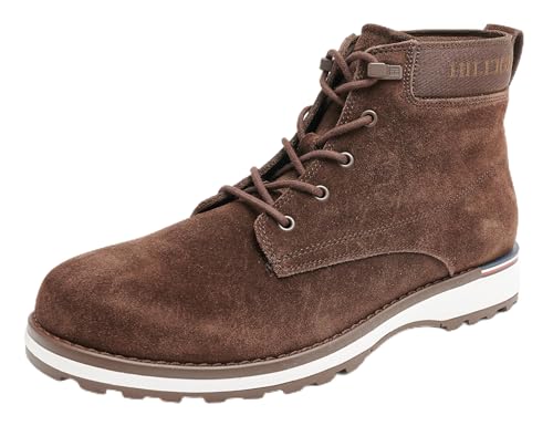 Tommy Hilfiger Men’s Corporate Outdoor Suede Boots