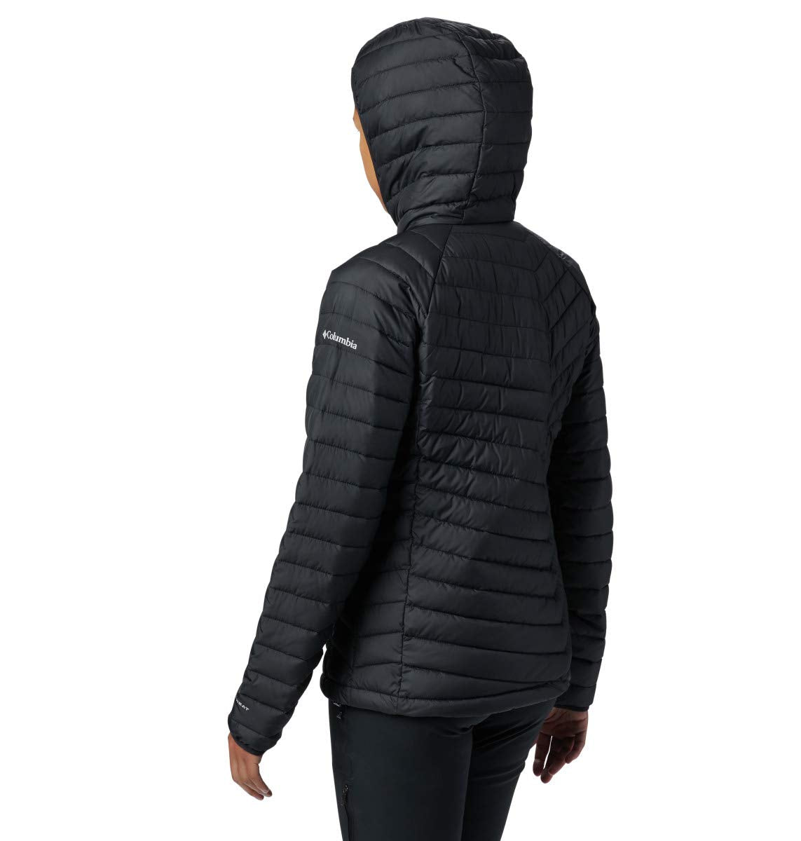 Columbia Women's Powder Lite Hooded Jacket Hooded Puffer Jacket (pack of 1)