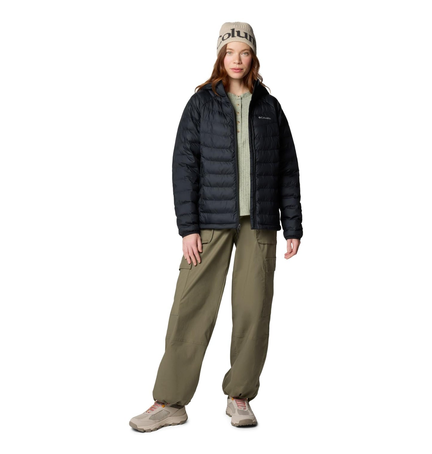 Columbia Women's Powder Lite Hooded Jacket Hooded Puffer Jacket (pack of 1)