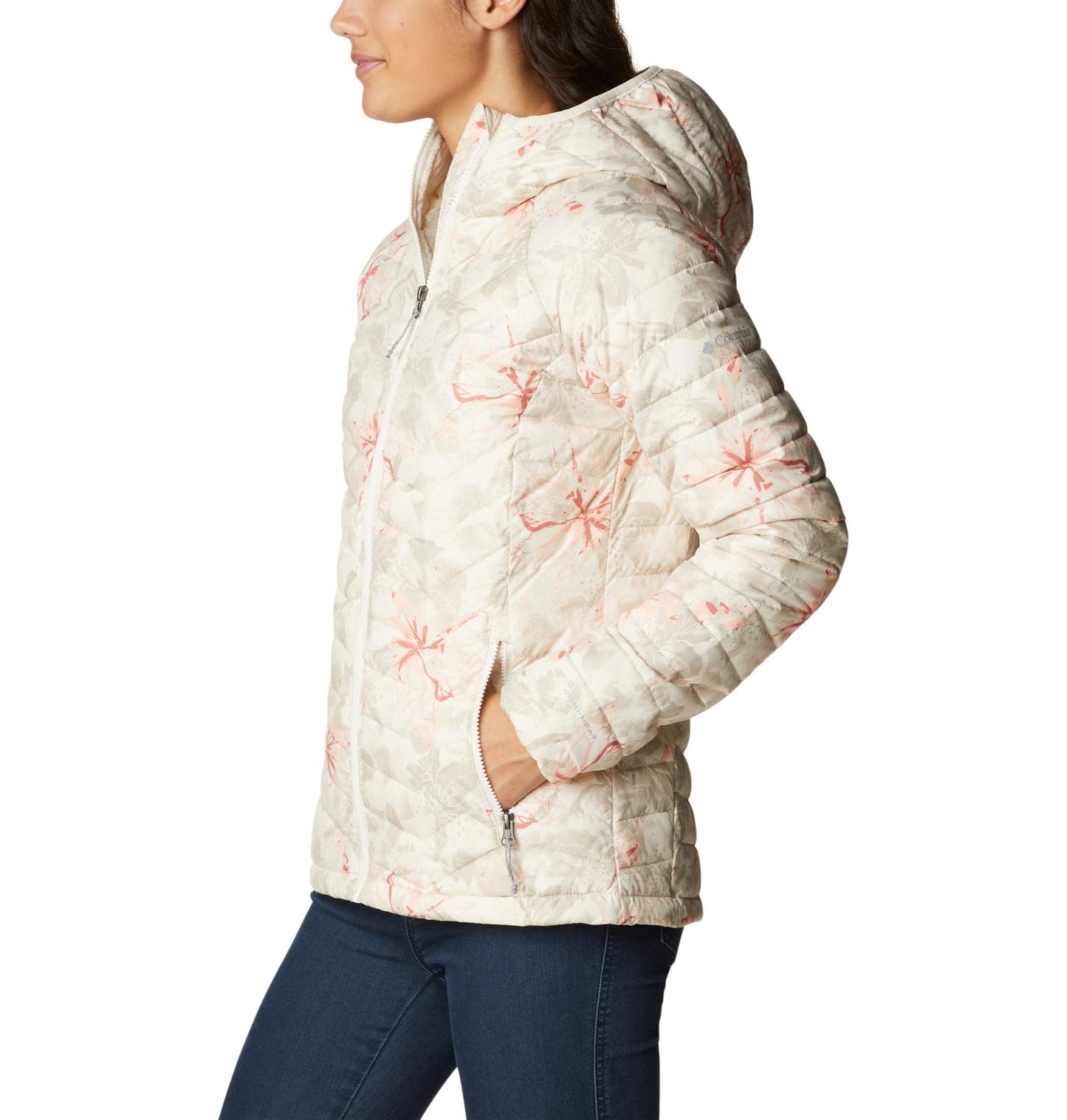 Columbia Women's Powder Lite Hooded Jacket Hooded Puffer Jacket (pack of 1)