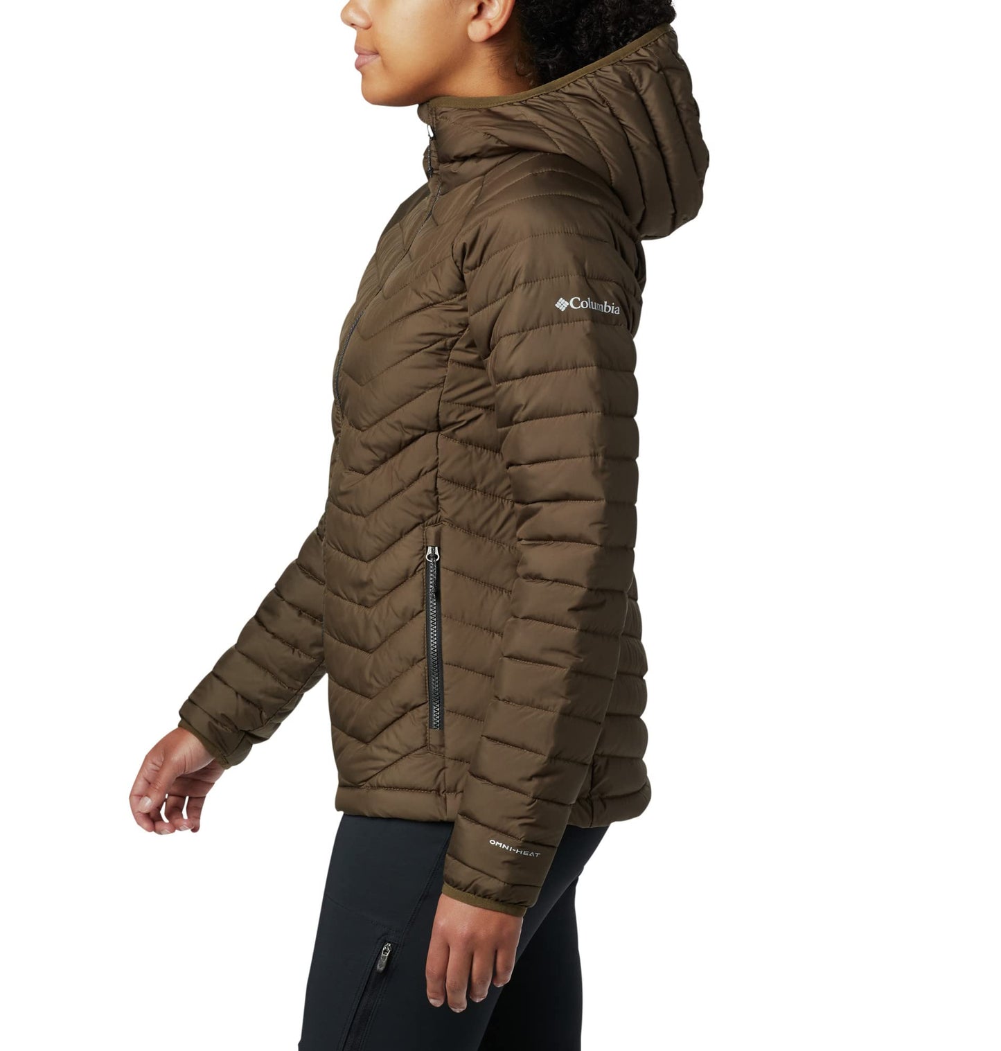 Columbia Women's Powder Lite Hooded Jacket Hooded Puffer Jacket (pack of 1)