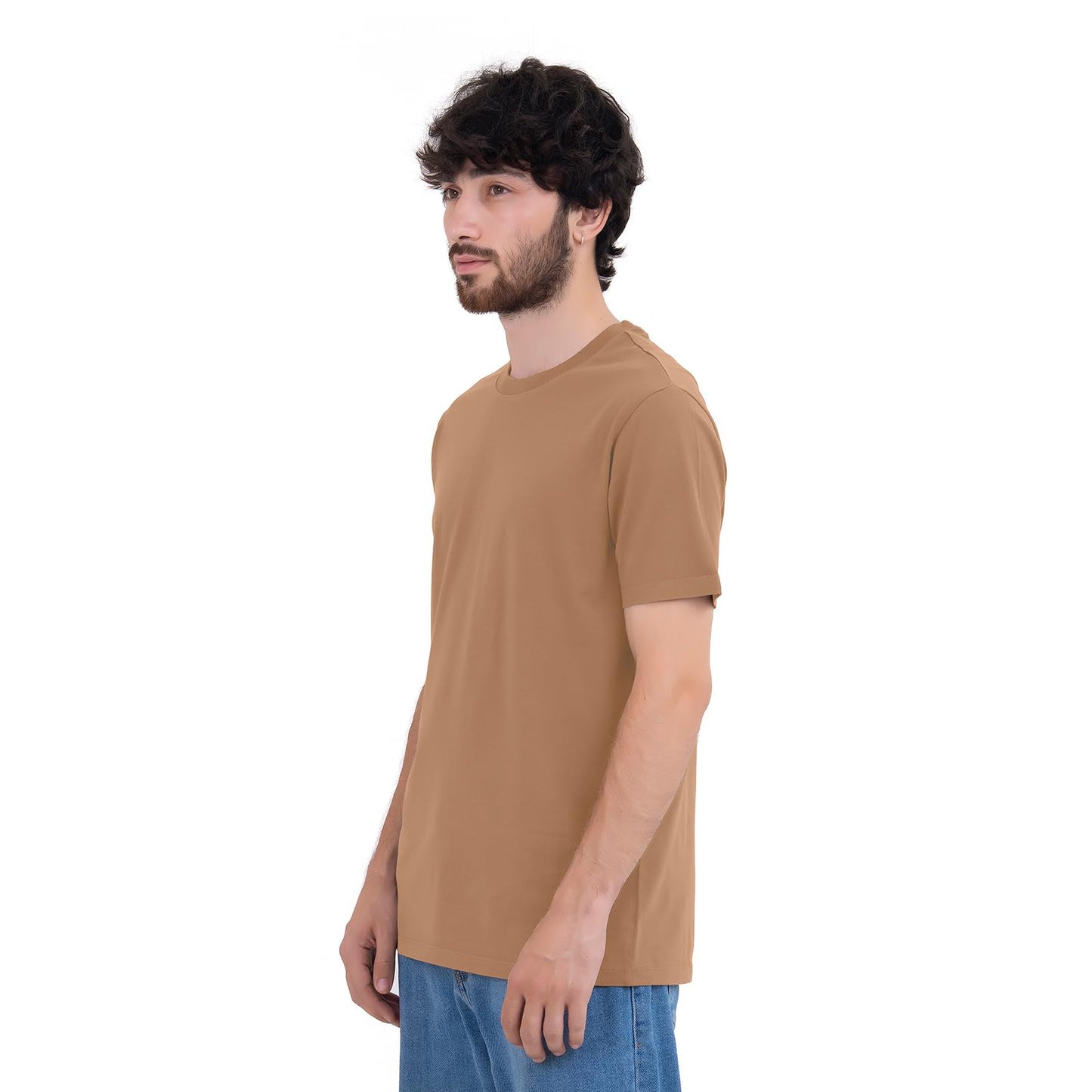 3 Pack T-Shirts for Men 100% Cotton |Premium Plain Crew Neck Mens