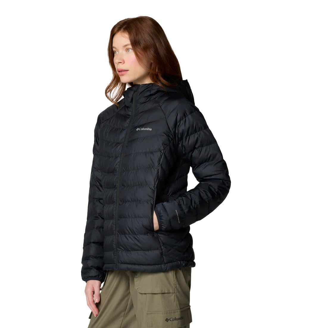 Columbia Women's Powder Lite Hooded Jacket Hooded Puffer Jacket (pack of 1)