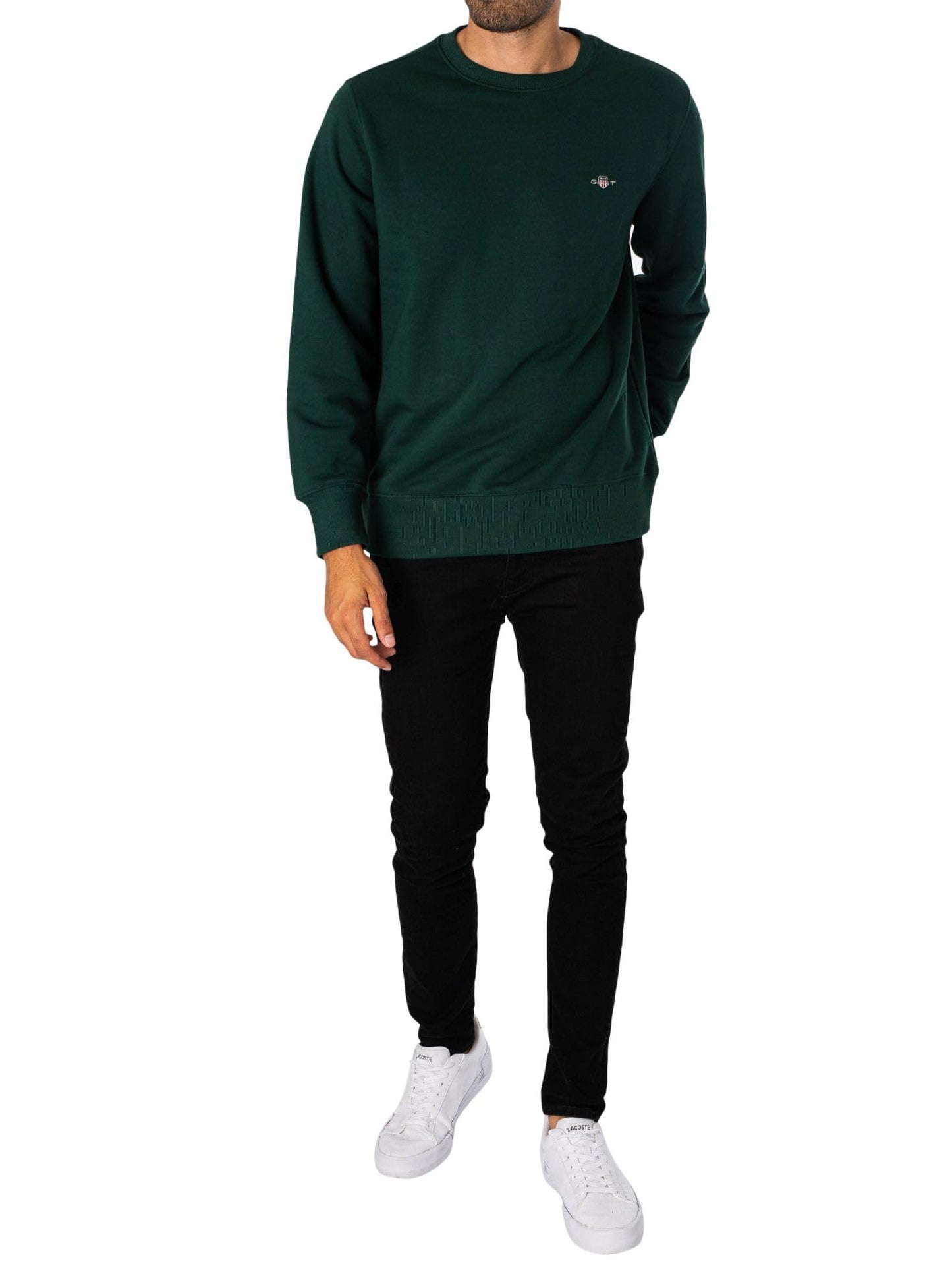 GANT Mens Shield Crew Neck Sweater