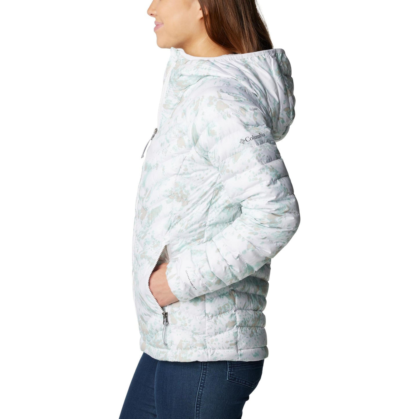 Columbia Women's Powder Lite Hooded Jacket Hooded Puffer Jacket (pack of 1)