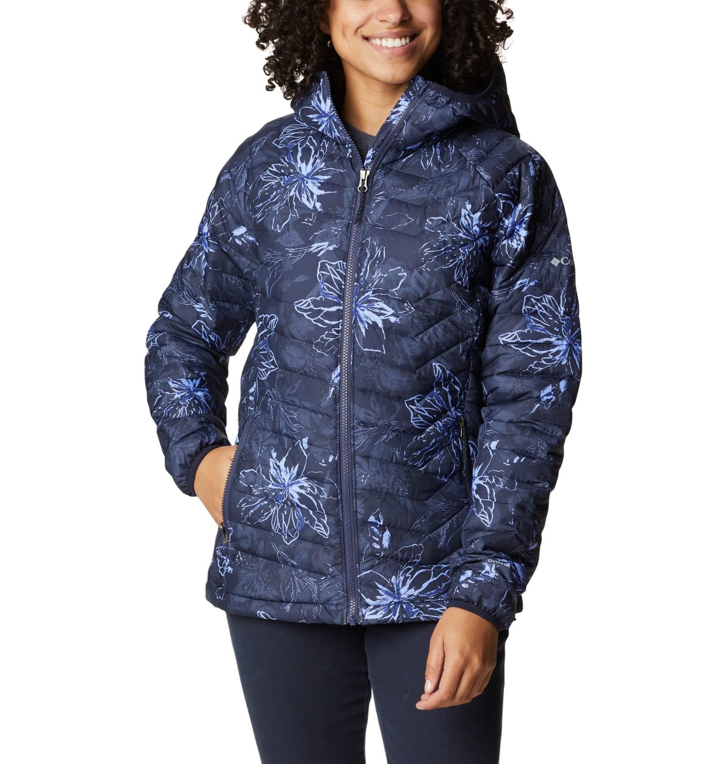 Columbia Women's Powder Lite Hooded Jacket Hooded Puffer Jacket (pack of 1)