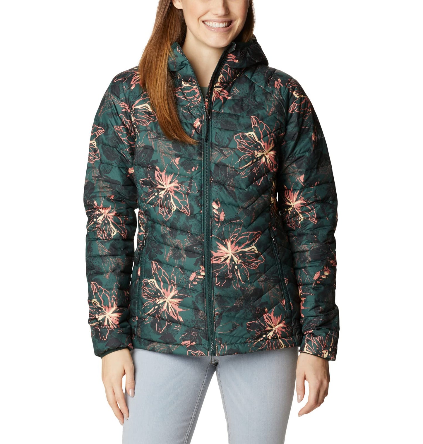 Columbia Women's Powder Lite Hooded Jacket Hooded Puffer Jacket (pack of 1)