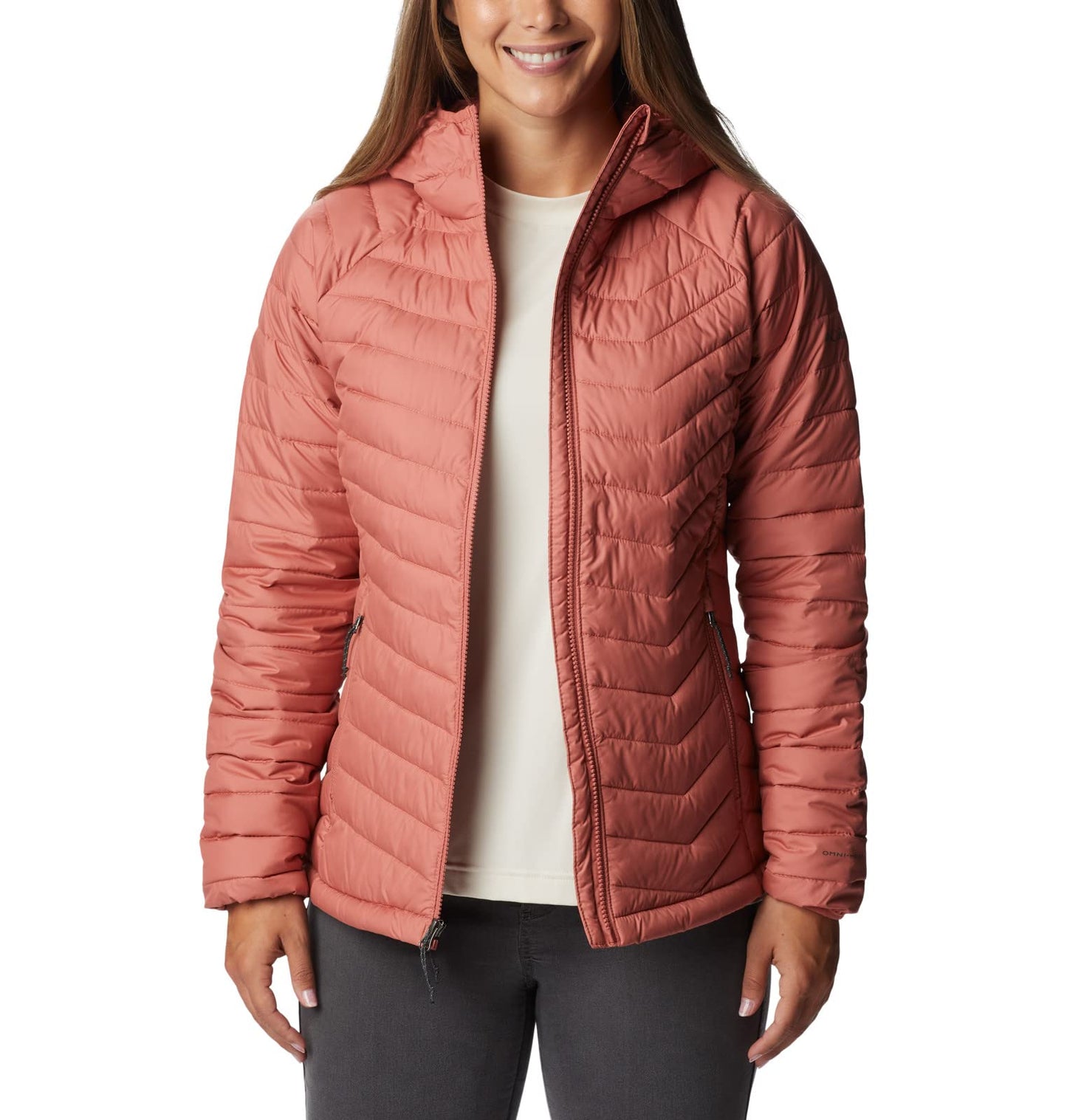 Columbia Women's Powder Lite Hooded Jacket Hooded Puffer Jacket (pack of 1)