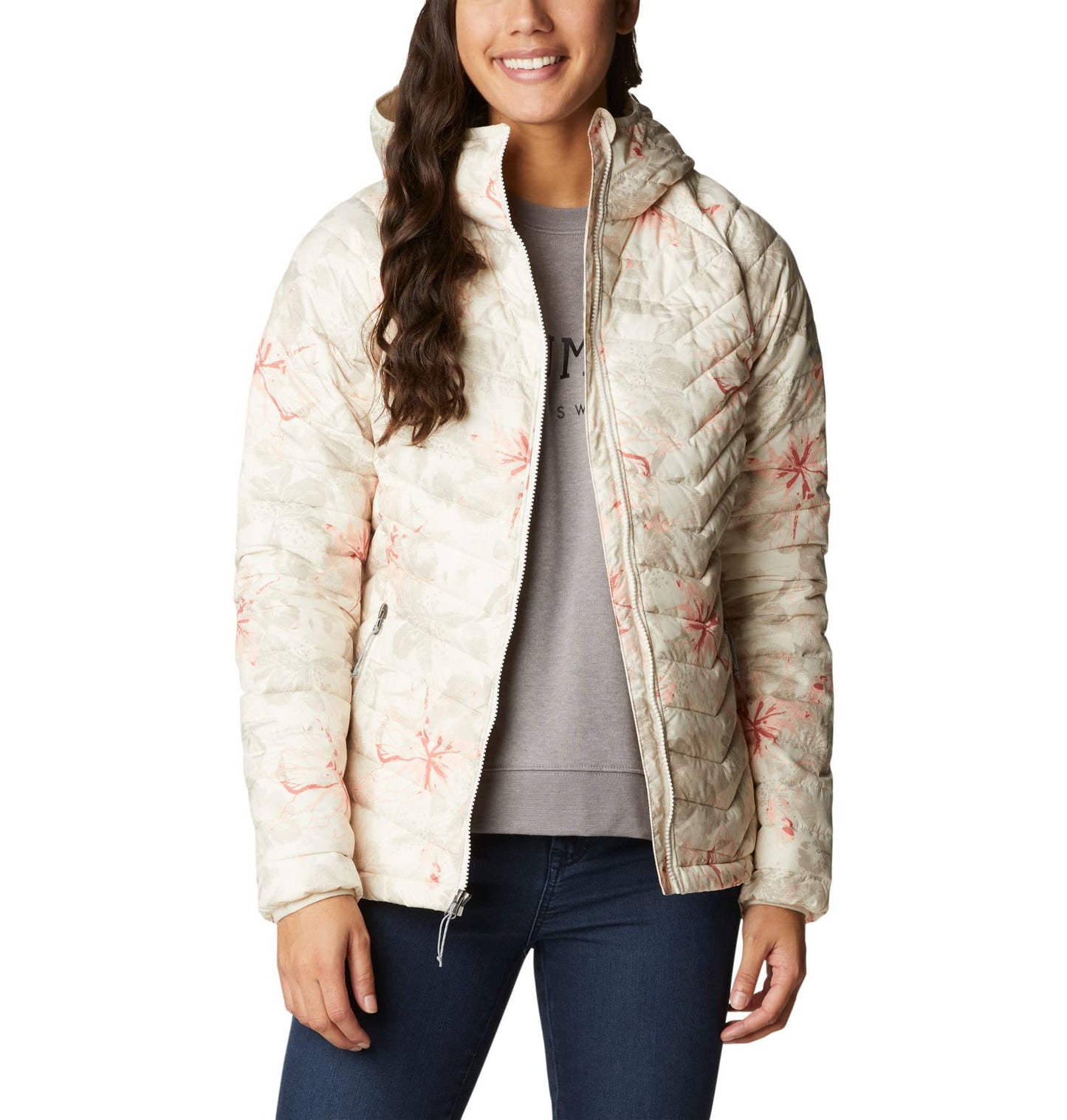 Columbia Women's Powder Lite Hooded Jacket Hooded Puffer Jacket (pack of 1)