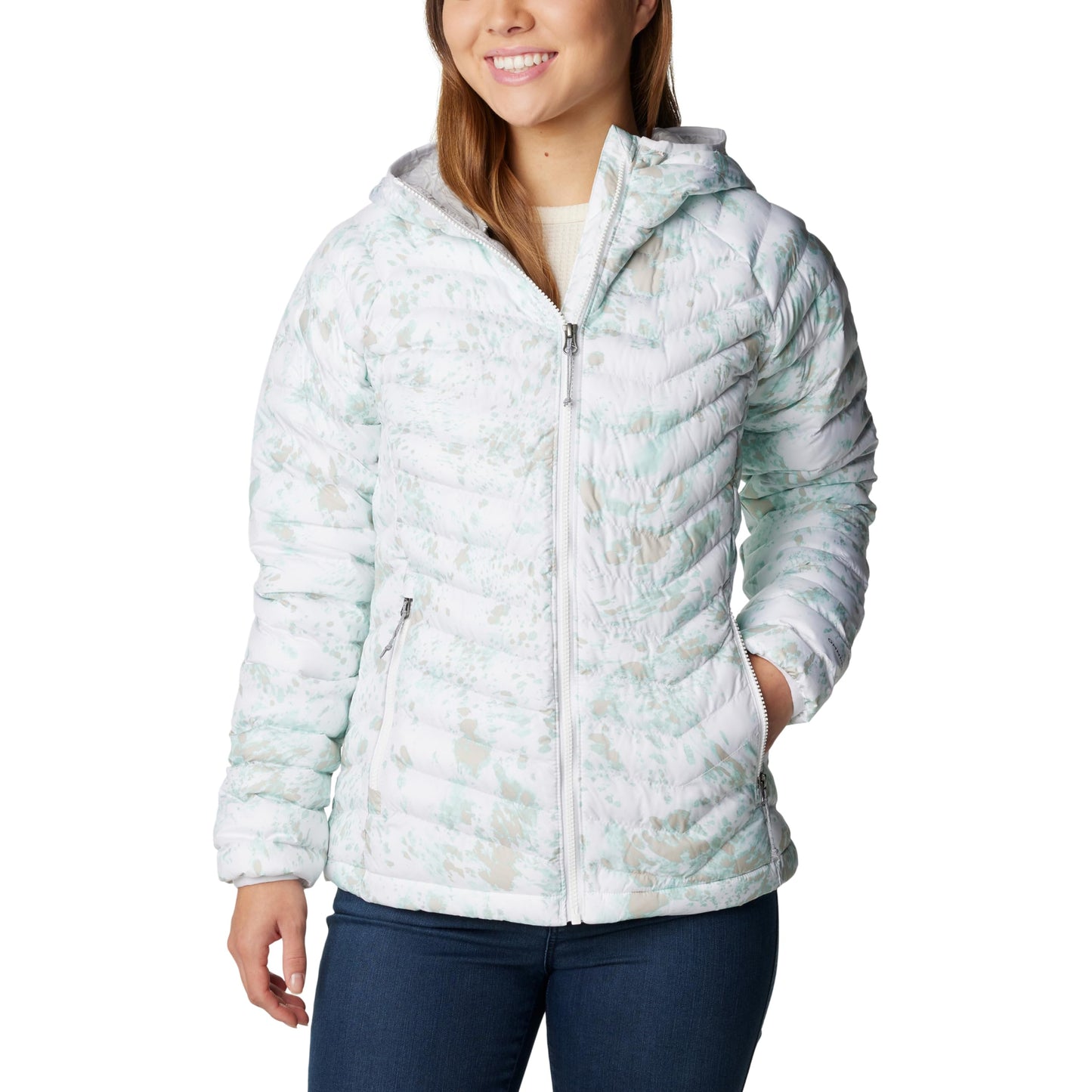 Columbia Women's Powder Lite Hooded Jacket Hooded Puffer Jacket (pack of 1)