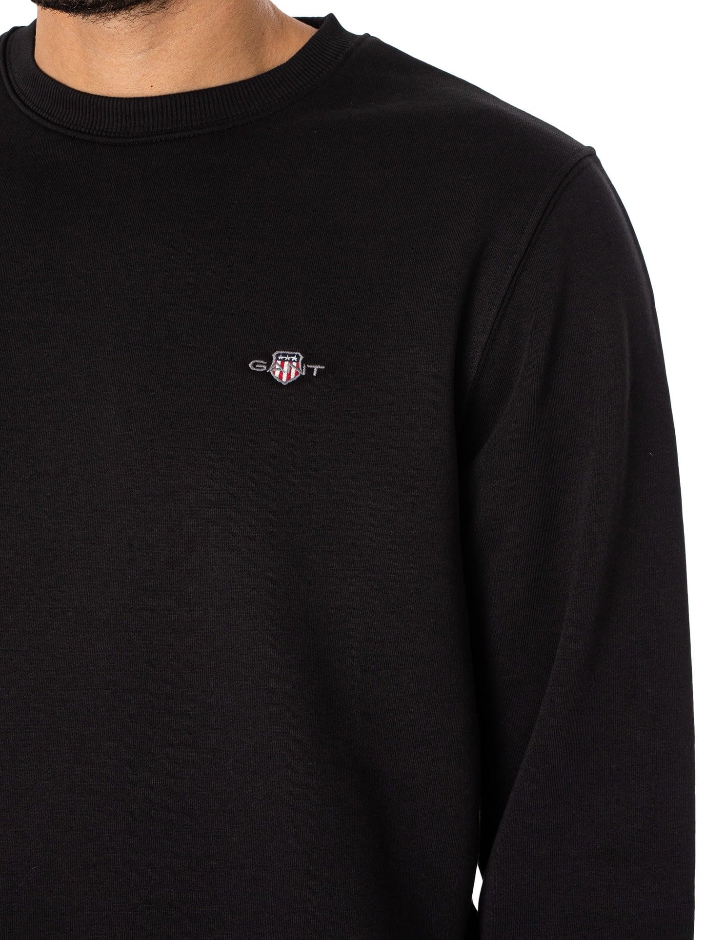 GANT Mens Shield Crew Neck Sweater