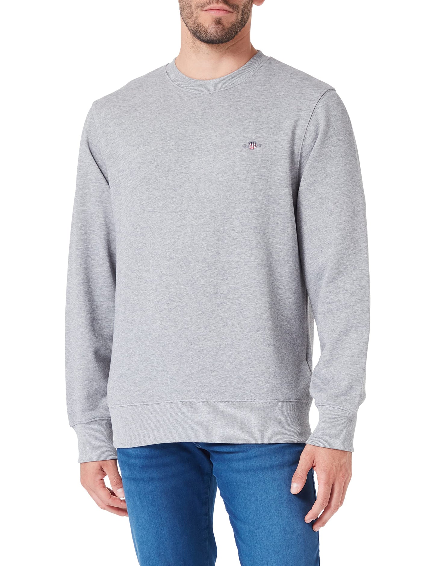 GANT Mens Shield Crew Neck Sweater