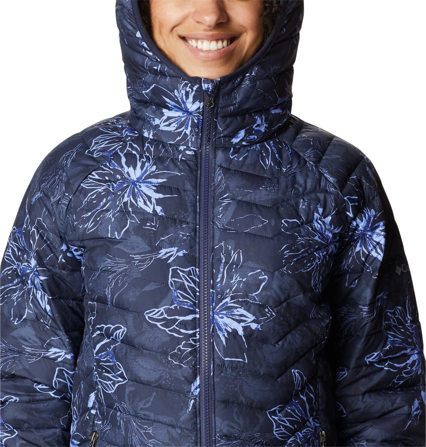 Columbia Women's Powder Lite Hooded Jacket Hooded Puffer Jacket (pack of 1)