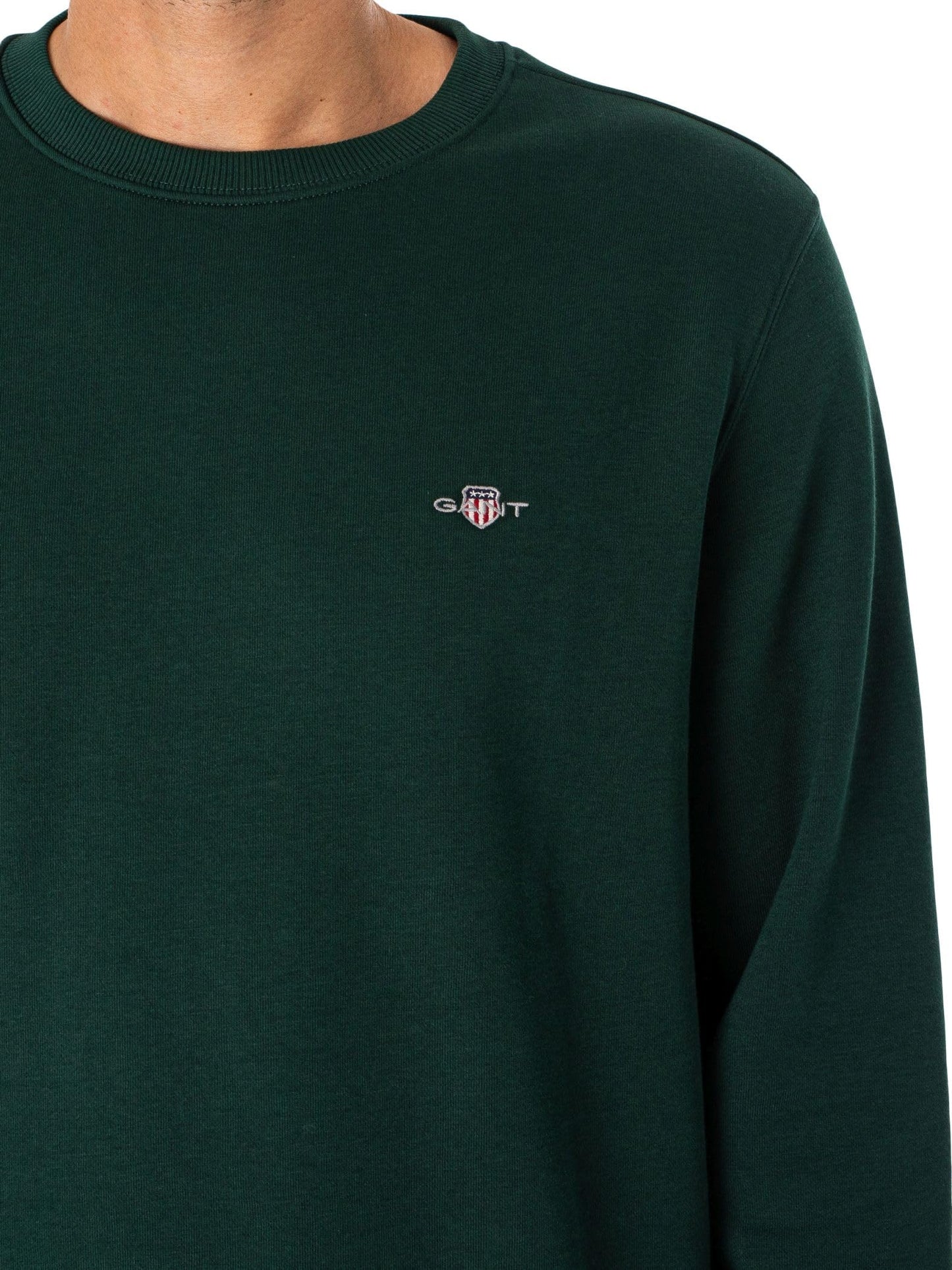 GANT Mens Shield Crew Neck Sweater