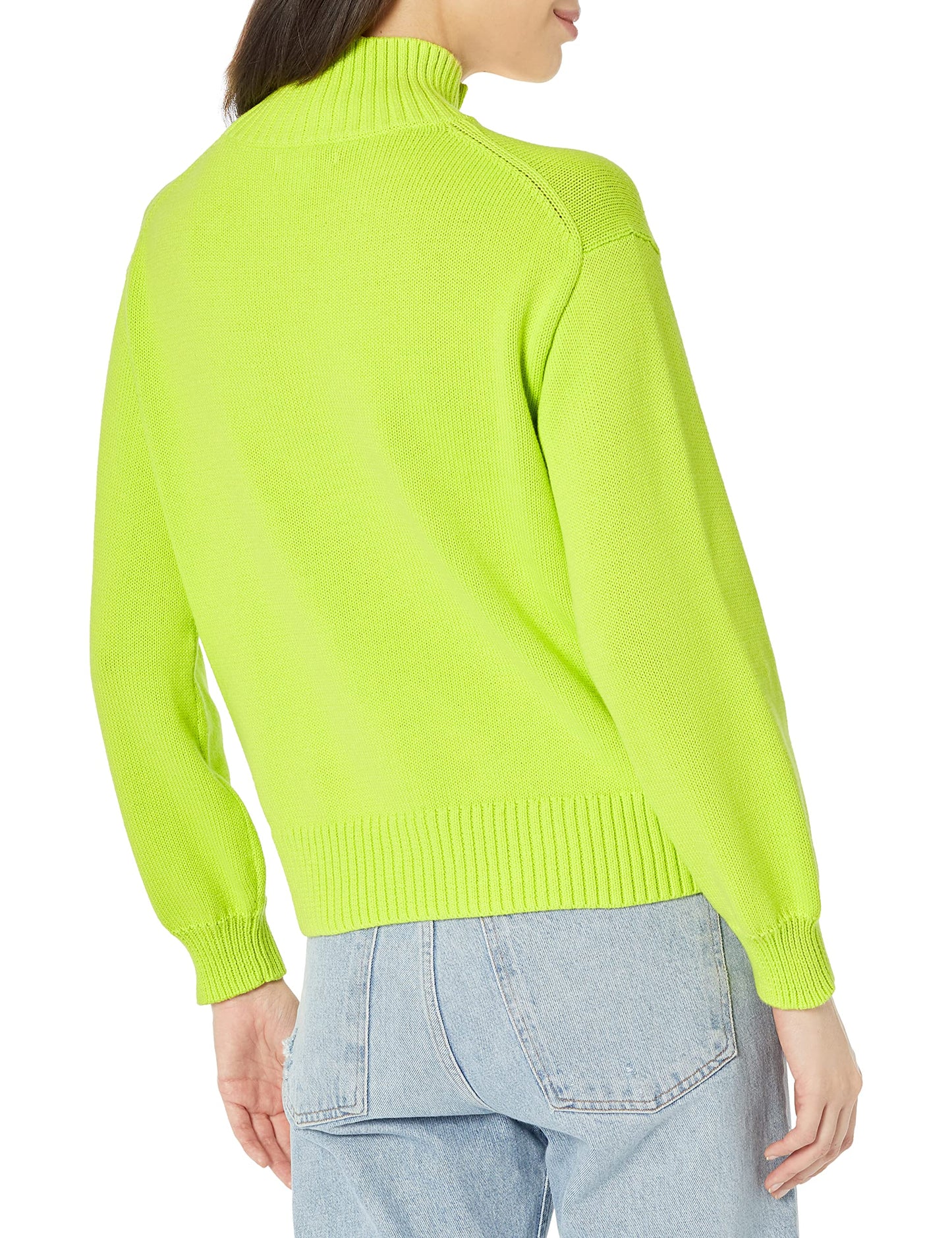 Women's Cotton Funnel-Neck Sweater (Available in Plus Size)