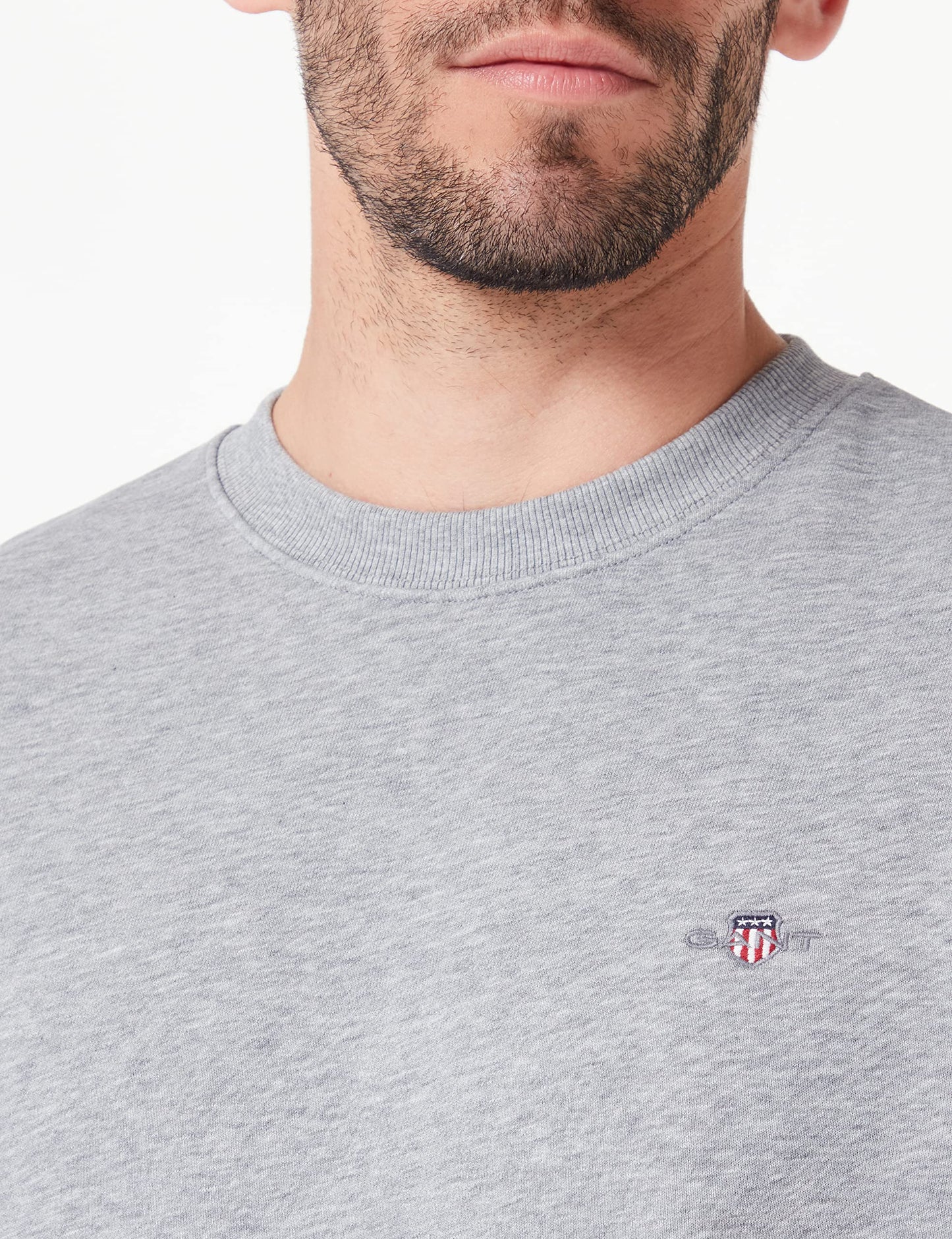 GANT Mens Shield Crew Neck Sweater