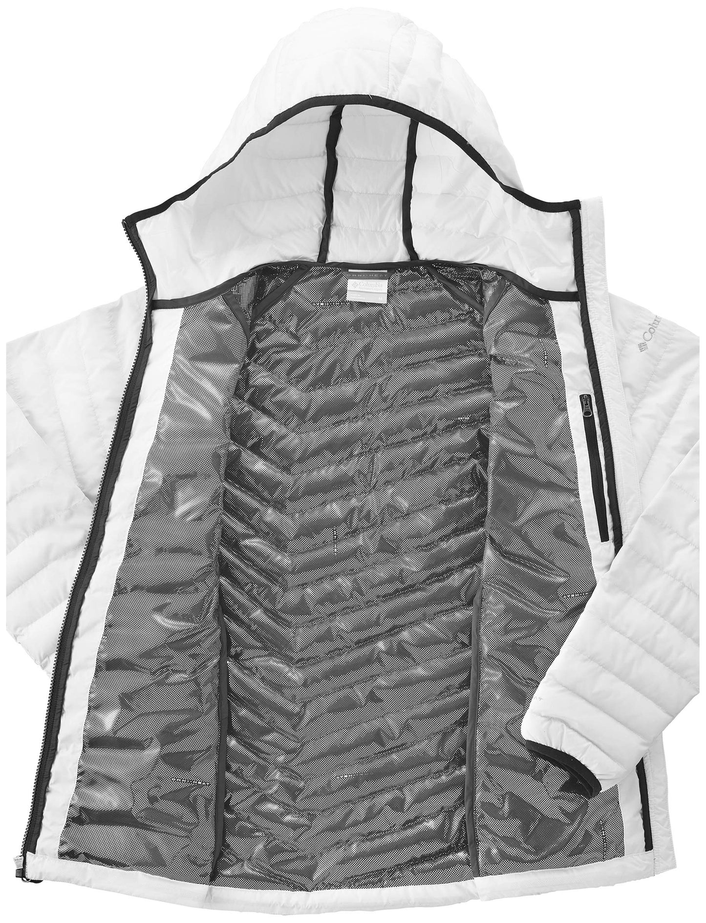 Columbia Women's Powder Lite Hooded Jacket Hooded Puffer Jacket (pack of 1)