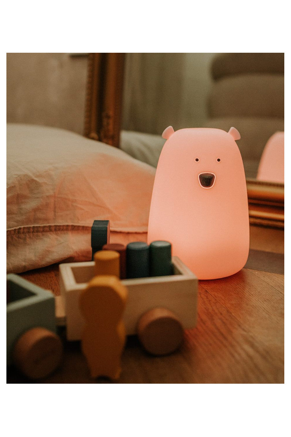 Big Bear Silicone Lamp - Pink