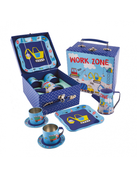 Tea and Cooking Set for Kids - Construction